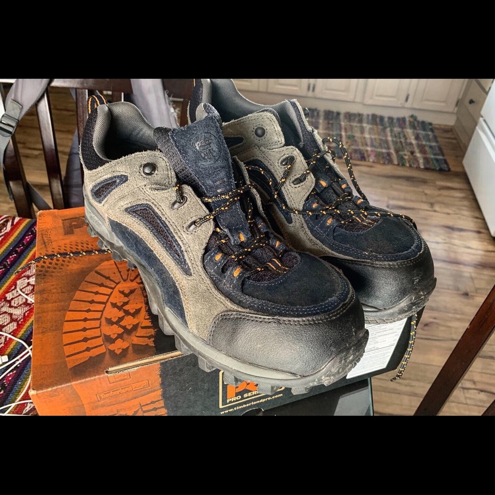 Timberland Mudsill steel toe shoes